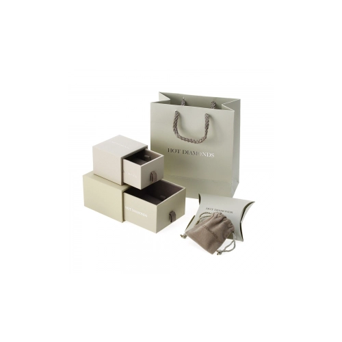 Luxury high end custom paper box set for top ring earring bracelet with company's logo made in China