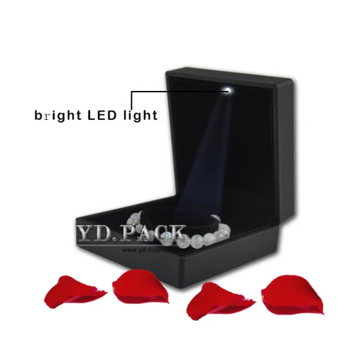 Luxury led light jewelry box & jewelry display box for bangle/watch and bracelet