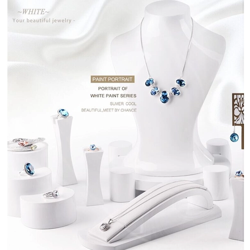 New year jewelry store counter window display set promote your jewelry brand