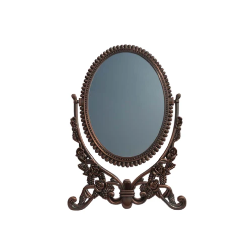 Various color classic design table mirror for jewelry store with factory price