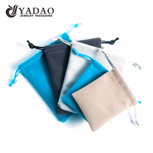 Yadao Παραγωγή Drawstring βελούδινο υλικό χρώματος Custom θήκη κοσμήματος