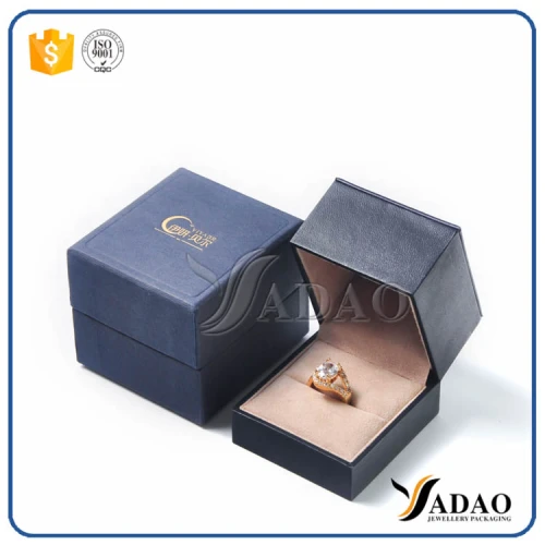 interesting magical china supplier special design plastic leatherette box with outside cover for gemstone/gold/silver ring