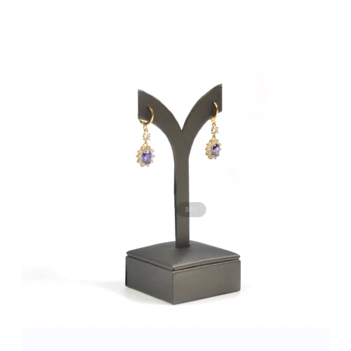 China yadao luxury jewelry display satnd pu leather jewelry display set manufacturer