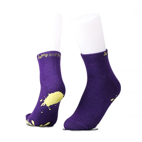 Personalized Non Slip Trampoline Socks Bulk for Trampoline Parks