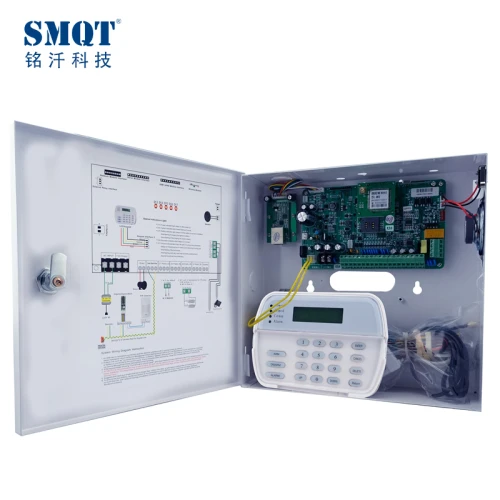 16 wired & 30 wireless zones Metal box PSTN GSM TCP/IP Alarm panel