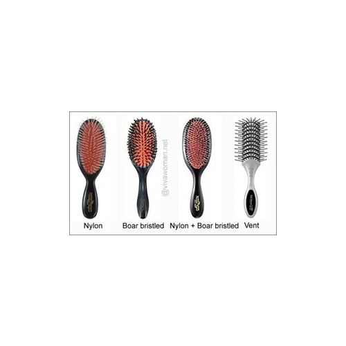 the different type of hair brush or comb for hair curls