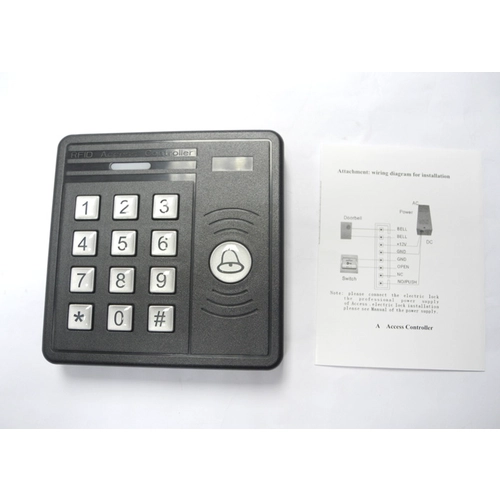 IP43 waterproof RFID single door access control with keypad