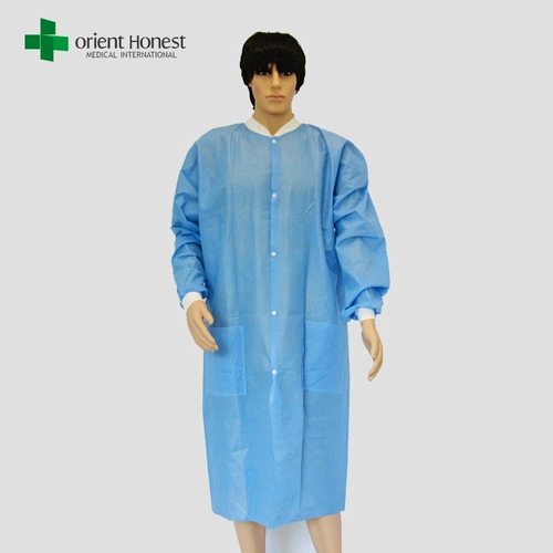 Surgical Lab coat，Surgical SMS Lab coat,Surgical non woven Lab coat