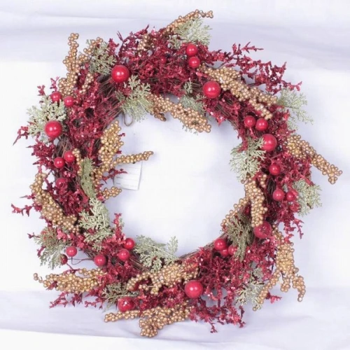 2017 Battery lighted personalized talking christmas wreath