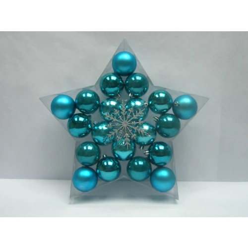 Delicate Multicolor Christmas Ball Ornament
