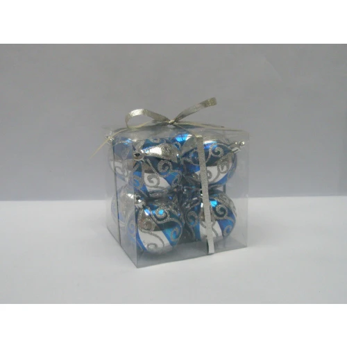 Diversified Painted Christmas Plastic Ball