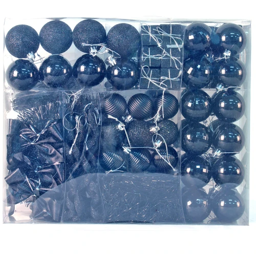 Hot selling plastic decorative christmas ornament ball