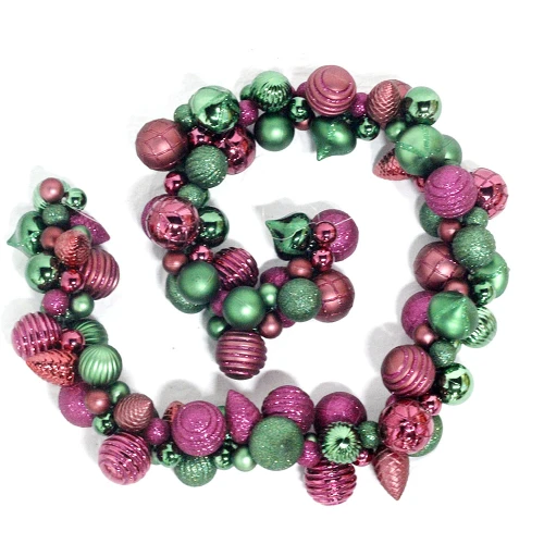 China Hot selling new type Xmas decorative ball garland Hersteller