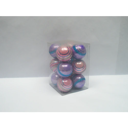 Multicolor Boxed Christmas Ornament Ball