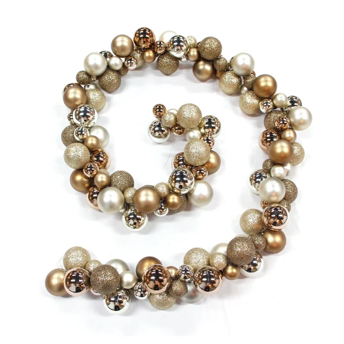 China New Type Hot Selling Plastic Xmas Ball Garland Hersteller