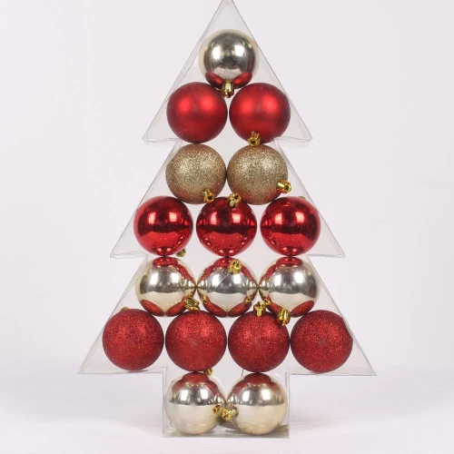 Ornamental salable shatterproof Christmas ball set