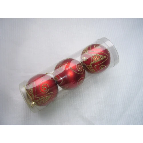 Promotional Plastic Christmas Ball Ornament Set