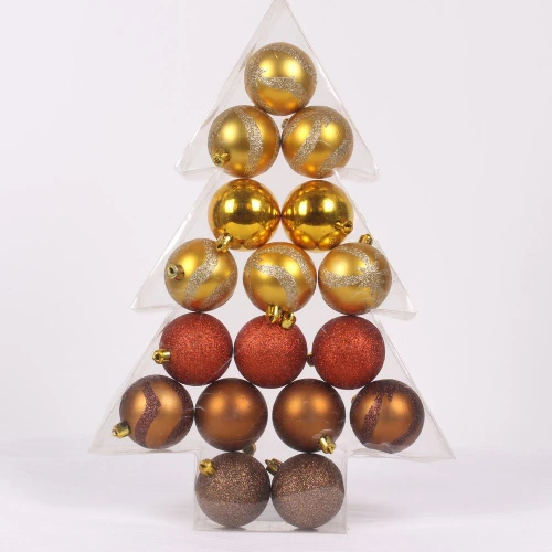 Promotional salable shatterproof Christmas ball set