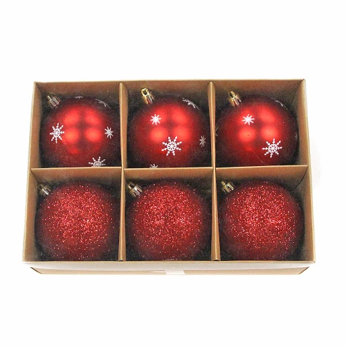 Promotional wholesale hanging christmas ball ornament