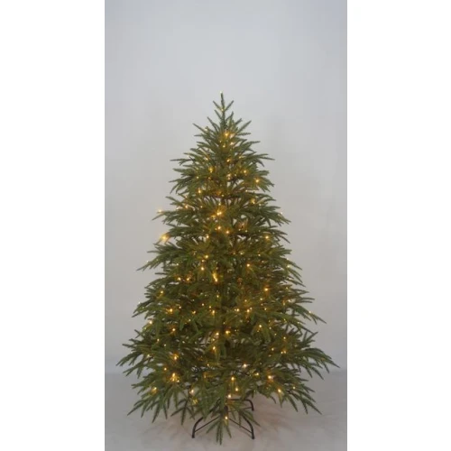 卸売人工金属フラム led pe & pvc クリスマスツリーの装飾