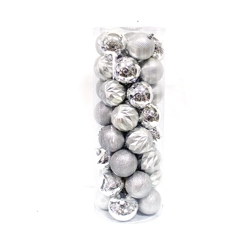 Wholesale high quality plastic Xmas ball ornament