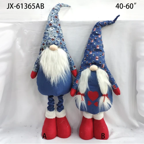 Xmas Tree Decor Pendant Children Kid plush toys Gift christmas faceless santa dolls