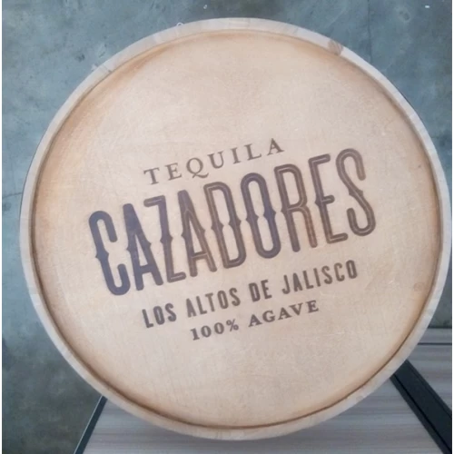 Customizable wooden barrel head