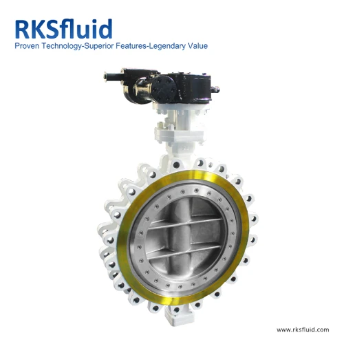 Chinese butterfly valve manufacturer API609 WCB SS316 150lbs Lug type Triple Offset Butterfly Valve DN600