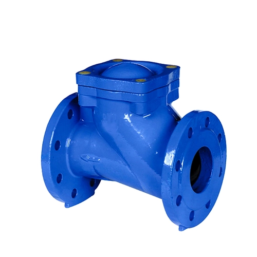 China Factory directly low price NBR ductile cast iron GGG50 12" PN16 threaded/flanged ball check valve DN300 for waste water manufacturer