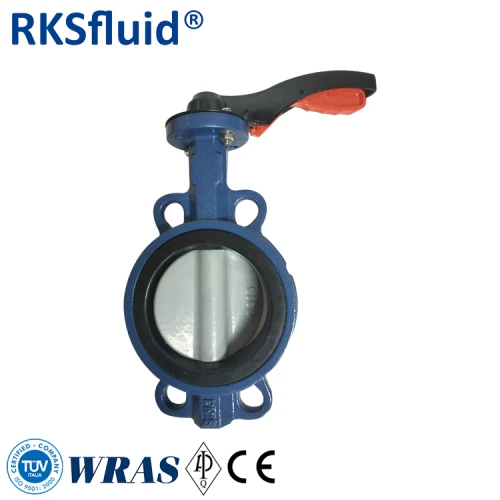 Wafer butterfly valve liner butterfly control valve