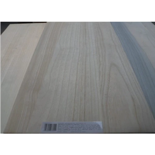 18mm bleached paulownia edge glued panel in supermarket