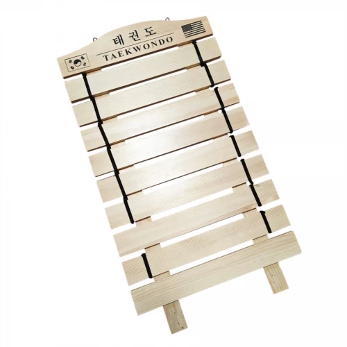 China Taekwondo belt shelf in Mongolica Scotch Pine supplier, China