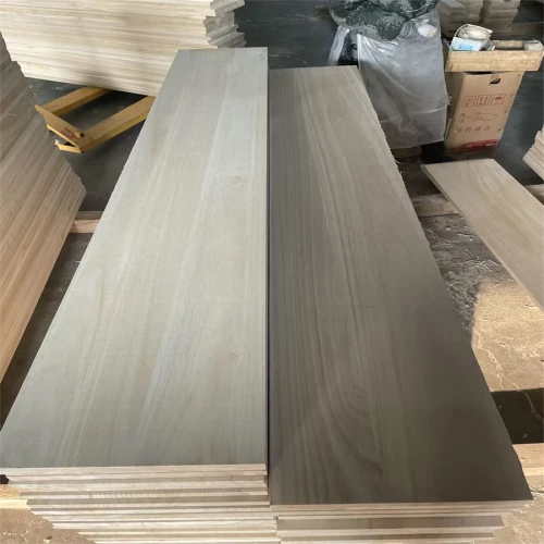 Prix de gros cercueils Boîte en bois Paulownia Edge Glue Panneaux Casqueker Wood