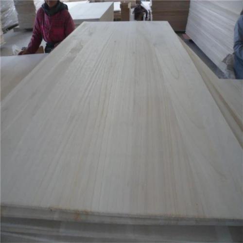 export japan 12mm bleached paulownia edge glue panel