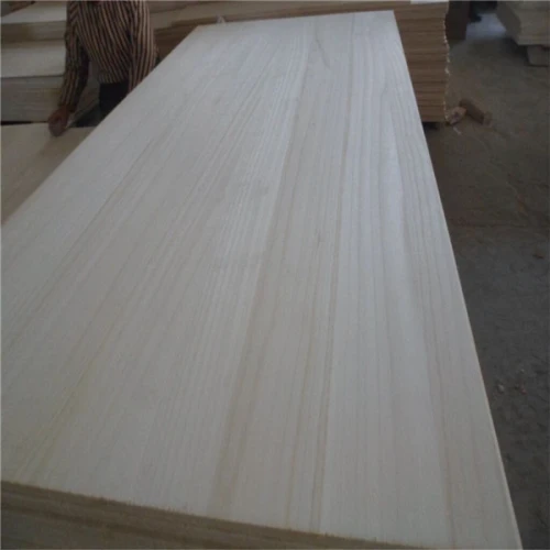 export japan bleached  paulownia solid panels