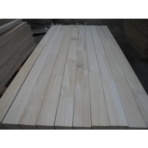 paulownia wood lumber in  certificate for surfboard and furnitures