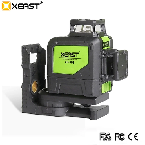 XEAST 8 lines XE-902 360 Self-leveling Cross Line Red Beam laser level ...