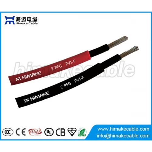 New energy DC Solar cable PV1F for Photovoltaic power system China