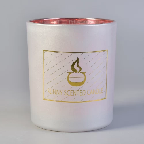 10oz Cylinder Glass candle jar