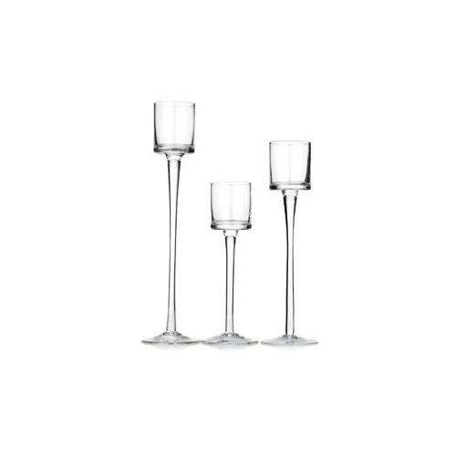 CD056 Glass Pillar Candle Holders Wholesale
