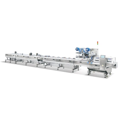 automatic chocolate folding wrapping machine