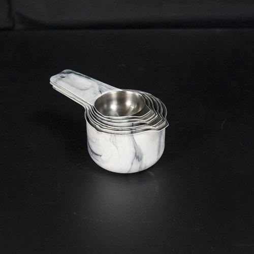 Chine Ensemble de tasses à mesurer cuillère à mesurer en acier inoxydable professionnel de 7 pièces fabricant