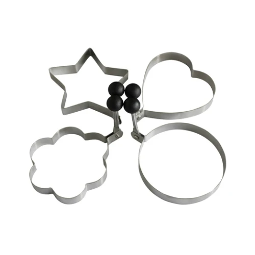 China High Quality Stainless Steel Omelette Pancake Mold  Heart Shape Mold manufacturer