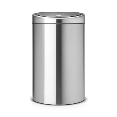 China Matte Steel Fingerprint Proof Touch Bin  stainless steel waste binEB-P0078 manufacturer