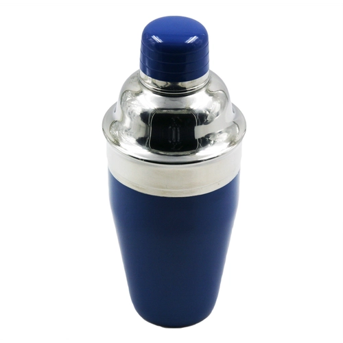 China Mazarine Blue Spray paint Stainless Steel Cocktail Shaker EB-B02K manufacturer