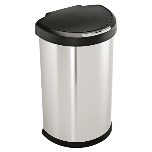 China Rectangular Sensor Can, Touch-free Automatic Trash Can, Stainless Steel trash can EB-P0074 manufacturer
