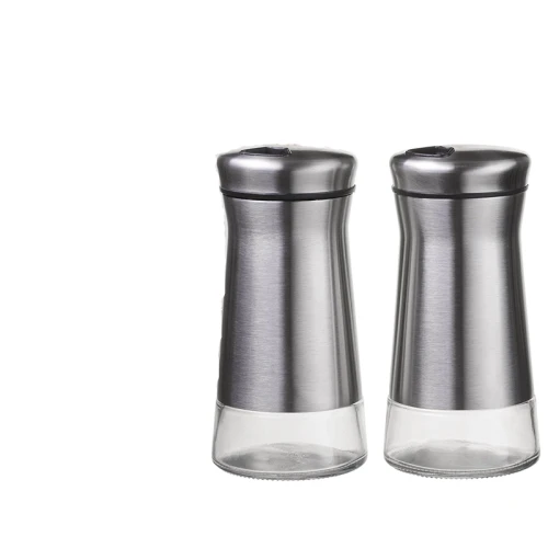 China Salt and Pepper Shakers Set with Adjustable Holes manufacturer