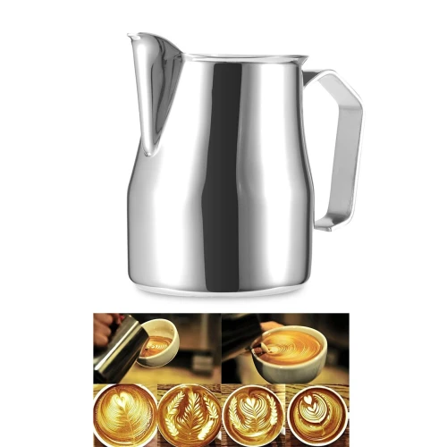 China Stainless Steel Latte Art Jug Milk Cup Milk Foaming Pitcher Stainless Steel Milk Cup manufacturer china manufacturer