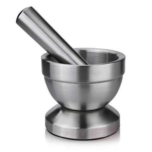 China Stainless Steel Mortar and Pestle Garlic Crusher manufacturer