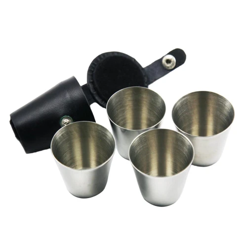 Cina 4pcs acciaio inox / set bicchiere di vino tazza all'aperto EB-C60 produttore